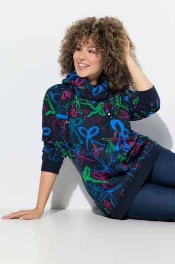 Moda za polnejše Majica dugih rukava povišenog ovratnika plus velikost, xxl, Ulla Popken in Johann Popken (JP1880)