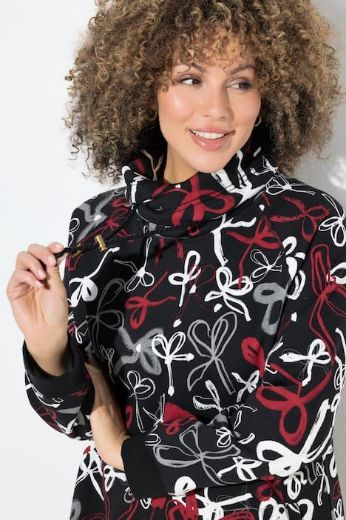 Moda za polnejše Majica dugih rukava povišenog ovratnika plus velikost, xxl, Ulla Popken in Johann Popken (JP1880)