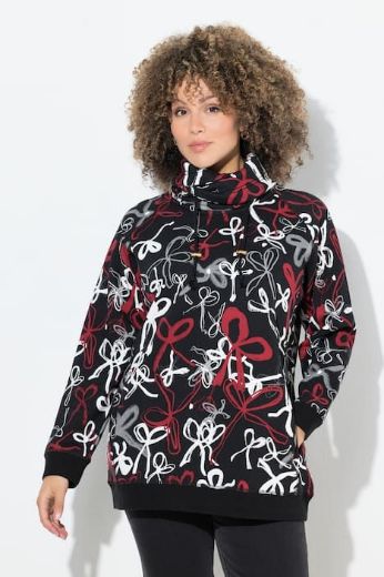 Moda za polnejše Majica dugih rukava povišenog ovratnika plus velikost, xxl, Ulla Popken in Johann Popken (JP1880)