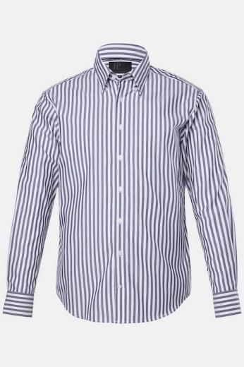Moda za polnejše Košulja dugih rukava na pruge plus velikost, xxl, Ulla Popken in Johann Popken (JP1880)