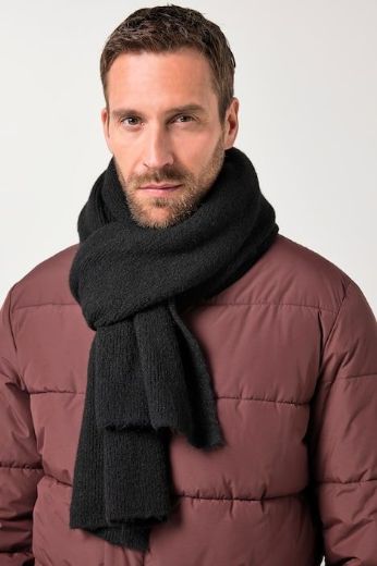 Moda za polnejše Šal pleteni plus velikost, xxl, Ulla Popken in Johann Popken (JP1880)