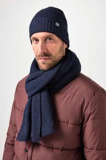 Moda za polnejše Šal pleteni plus velikost, xxl, Ulla Popken in Johann Popken (JP1880)