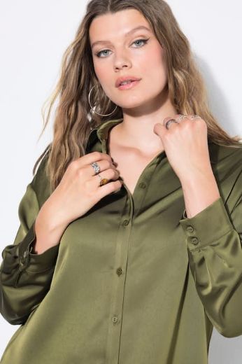 Moda za polnejše Košulja dugih rukava šireg kroja plus velikost, xxl, Ulla Popken in Johann Popken (JP1880)