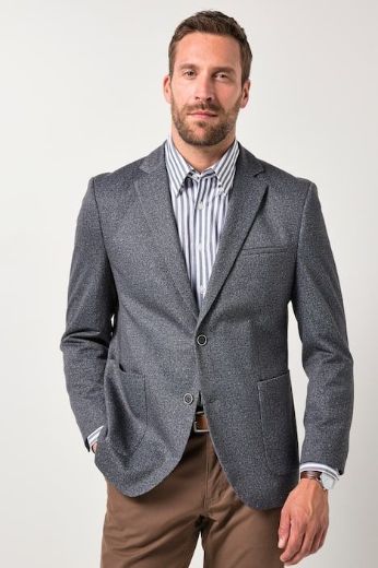 Moda za polnejše Sako poslovni plus velikost, xxl, Ulla Popken in Johann Popken (JP1880)