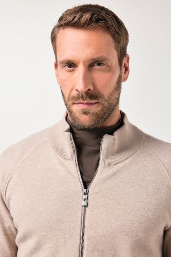 Moda za polnejše Majica dugih rukava s patentim zatvaračem plus velikost, xxl, Ulla Popken in Johann Popken (JP1880)