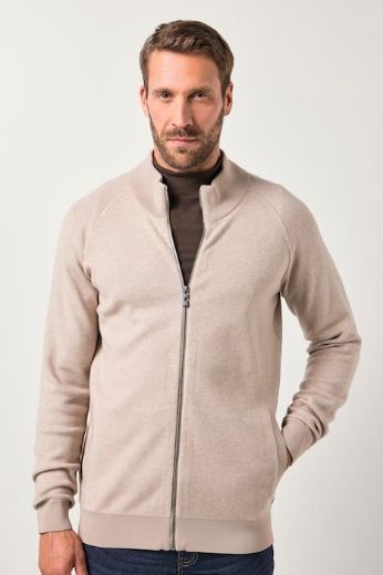 Moda za polnejše Majica dugih rukava s patentim zatvaračem plus velikost, xxl, Ulla Popken in Johann Popken (JP1880)