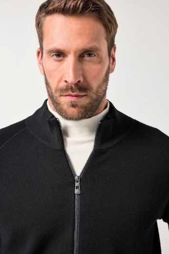 Moda za polnejše Majica dugih rukava s patentim zatvaračem plus velikost, xxl, Ulla Popken in Johann Popken (JP1880)