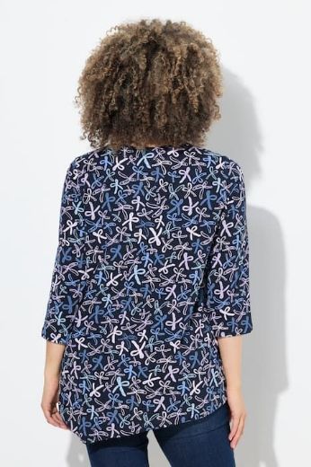 Moda za polnejše Majica asimetričnog kroja kratkih rukava plus velikost, xxl, Ulla Popken in Johann Popken (JP1880)