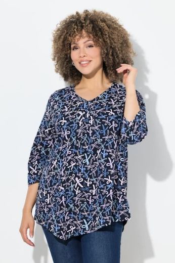Moda za polnejše Majica asimetričnog kroja kratkih rukava plus velikost, xxl, Ulla Popken in Johann Popken (JP1880)