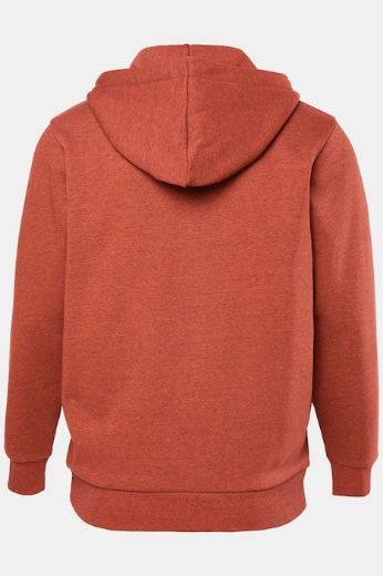Moda za polnejše Majica dugih rukava s patentim zatvaračem i kapuljačom plus velikost, xxl, Ulla Popken in Johann Popken (JP1880)