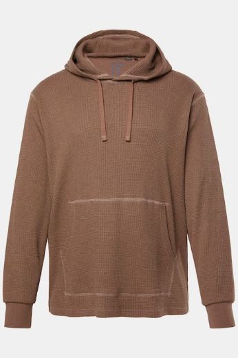 Moda za polnejše Majica dugih rukava s kapuljačom plus velikost, xxl, Ulla Popken in Johann Popken (JP1880)