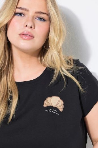 Moda za polnejše Majica kratkih rukava plus velikost, xxl, Ulla Popken in Johann Popken (JP1880)