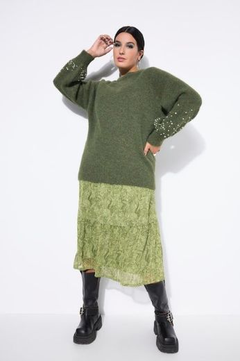 Moda za polnejše Pulover dugih rukava plus velikost, xxl, Ulla Popken in Johann Popken (JP1880)