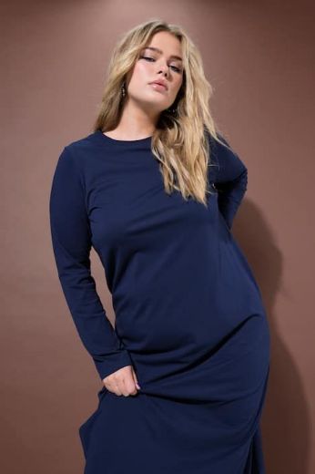 Moda za polnejše Haljina dugih rukava plus velikost, xxl, Ulla Popken in Johann Popken (JP1880)