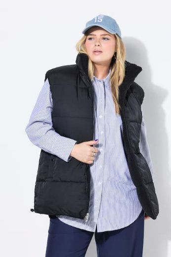 Moda za polnejše Prsluk od flisa plus velikost, xxl, Ulla Popken in Johann Popken (JP1880)