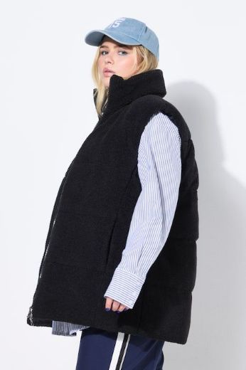 Moda za polnejše Prsluk od flisa plus velikost, xxl, Ulla Popken in Johann Popken (JP1880)