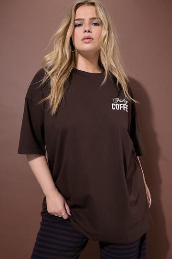 Moda za polnejše Majica kratkih rukava šireg kroja plus velikost, xxl, Ulla Popken in Johann Popken (JP1880)