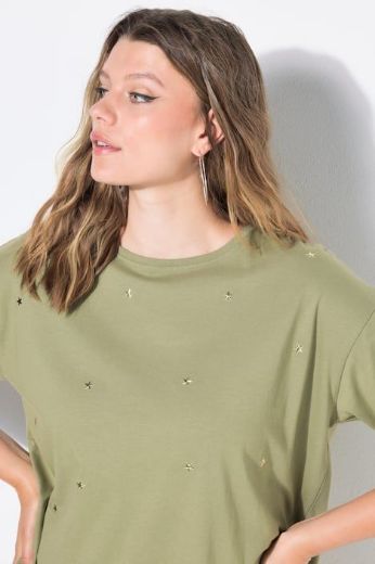 Moda za polnejše Majica kratkih rukava plus velikost, xxl, Ulla Popken in Johann Popken (JP1880)
