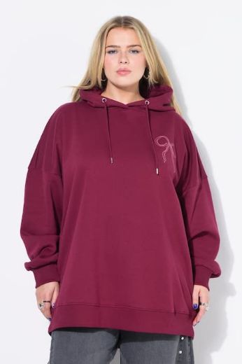 Moda za polnejše Majica dugih rukava s kapuljačom šireg kroja plus velikost, xxl, Ulla Popken in Johann Popken (JP1880)