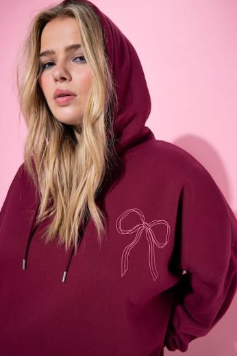 Moda za polnejše Majica dugih rukava s kapuljačom šireg kroja plus velikost, xxl, Ulla Popken in Johann Popken (JP1880)