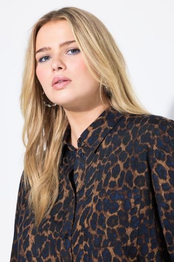 Moda za polnejše Košulja dugih rukava plus velikost, xxl, Ulla Popken in Johann Popken (JP1880)