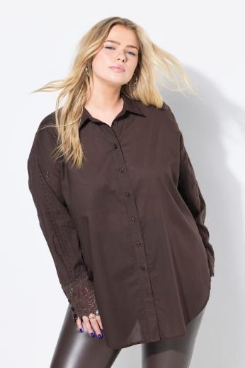 Moda za polnejše Košulja dugih rukava šireg kroja plus velikost, xxl, Ulla Popken in Johann Popken (JP1880)