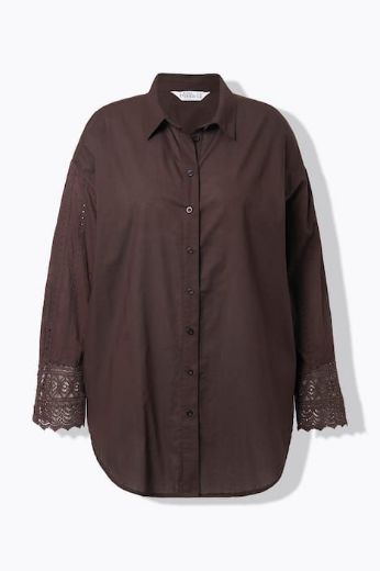 Moda za polnejše Košulja dugih rukava šireg kroja plus velikost, xxl, Ulla Popken in Johann Popken (JP1880)