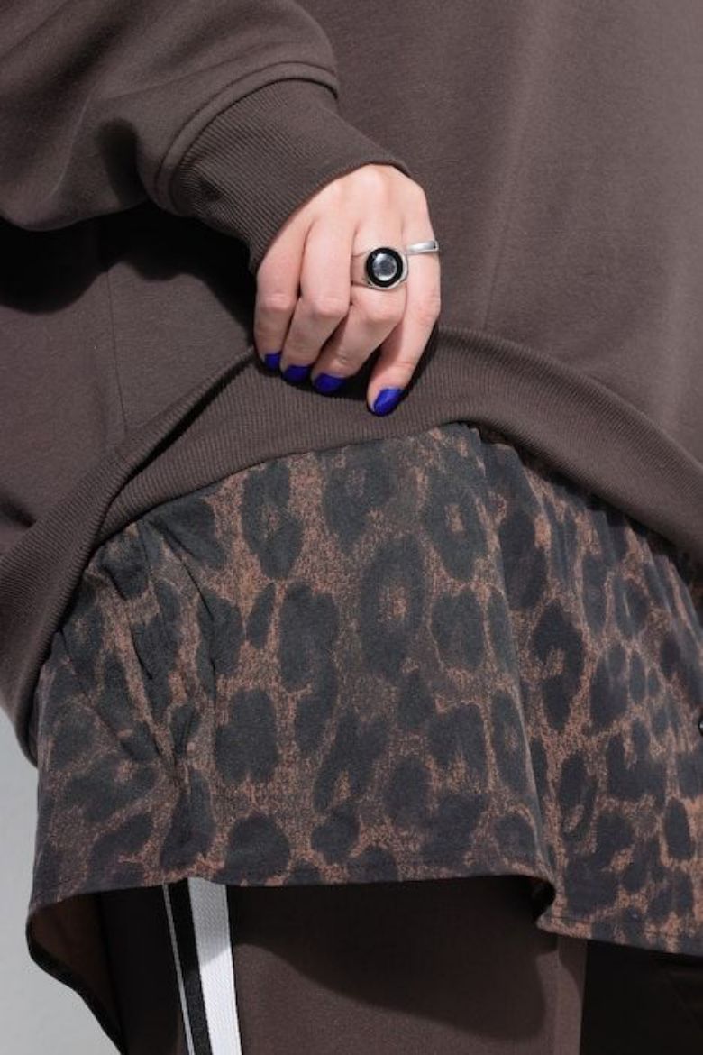 Moda za polnejše Majica dugih rukava šireg kroja plus velikost, xxl, Ulla Popken in Johann Popken (JP1880)