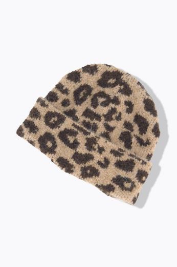 Moda za polnejše Kapa s leopard uzorkom plus velikost, xxl, Ulla Popken in Johann Popken (JP1880)