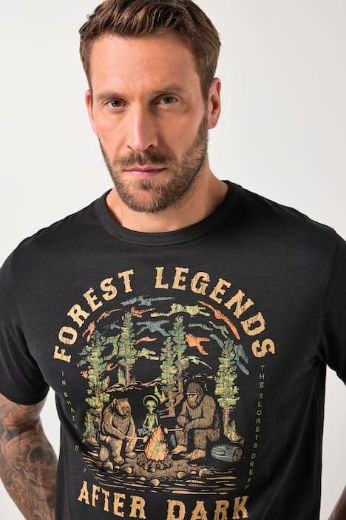 Moda za polnejše Majica kratkih rukava plus velikost, xxl, Ulla Popken in Johann Popken (JP1880)