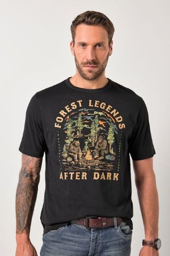 Moda za polnejše Majica kratkih rukava plus velikost, xxl, Ulla Popken in Johann Popken (JP1880)