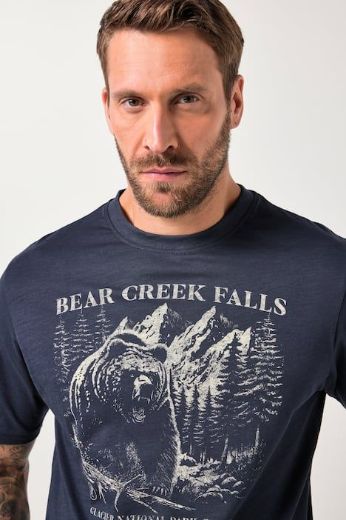 Moda za polnejše Majica kratkih rukava plus velikost, xxl, Ulla Popken in Johann Popken (JP1880)