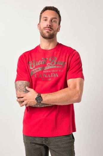 Moda za polnejše Majica kratkih rukava plus velikost, xxl, Ulla Popken in Johann Popken (JP1880)