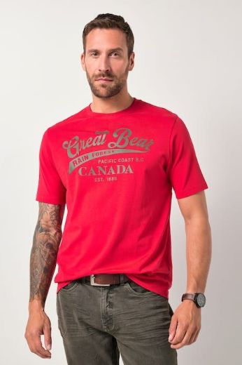 Moda za polnejše Majica kratkih rukava plus velikost, xxl, Ulla Popken in Johann Popken (JP1880)