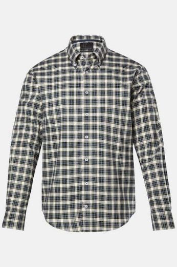 Moda za polnejše Košulja karirana plus velikost, xxl, Ulla Popken in Johann Popken (JP1880)