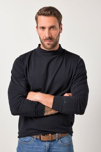 Moda za polnejše Majica dugih rukava povišenog ovratnika plus velikost, xxl, Ulla Popken in Johann Popken (JP1880)