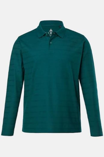 Moda za polnejše Majica Polo dugih rukava plus velikost, xxl, Ulla Popken in Johann Popken (JP1880)