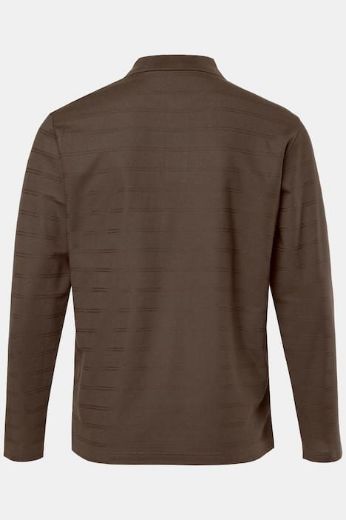 Moda za polnejše Majica Polo dugih rukava plus velikost, xxl, Ulla Popken in Johann Popken (JP1880)