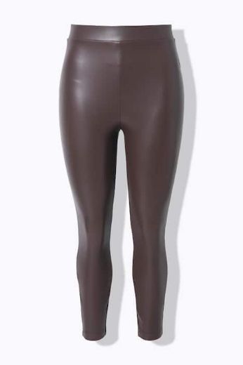 Moda za polnejše Tajice imitacija kože plus velikost, xxl, Ulla Popken in Johann Popken (JP1880)