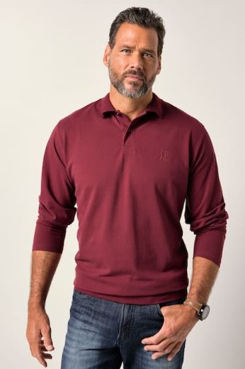 Moda za polnejše Majica Polo sa suženim obrubom plus velikost, xxl, Ulla Popken in Johann Popken (JP1880)