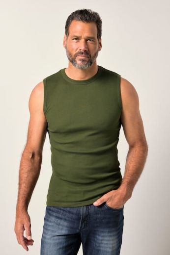 Moda za polnejše Potkošulja rebrasta plus velikost, xxl, Ulla Popken in Johann Popken (JP1880)