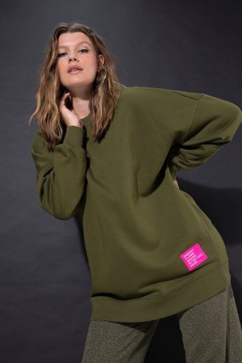 Moda za polnejše Majica dugih rukava duži model plus velikost, xxl, Ulla Popken in Johann Popken (JP1880)