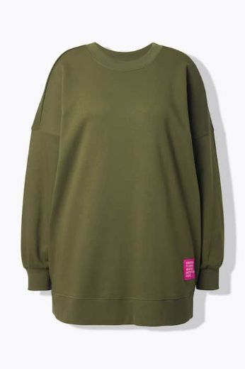 Moda za polnejše Majica dugih rukava duži model plus velikost, xxl, Ulla Popken in Johann Popken (JP1880)