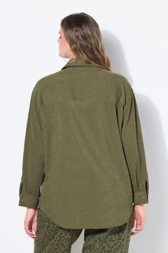 Moda za polnejše Košulja od samta dugih rukava šireg kroja plus velikost, xxl, Ulla Popken in Johann Popken (JP1880)