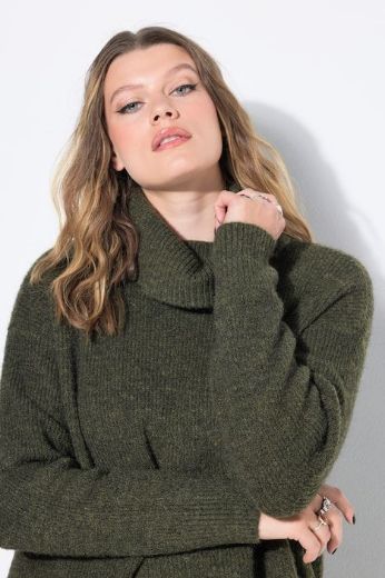 Moda za polnejše Haljina pletena širi model plus velikost, xxl, Ulla Popken in Johann Popken (JP1880)