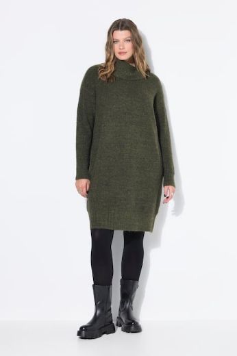 Moda za polnejše Haljina pletena širi model plus velikost, xxl, Ulla Popken in Johann Popken (JP1880)