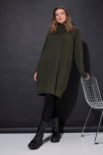 Moda za polnejše Haljina pletena širi model plus velikost, xxl, Ulla Popken in Johann Popken (JP1880)