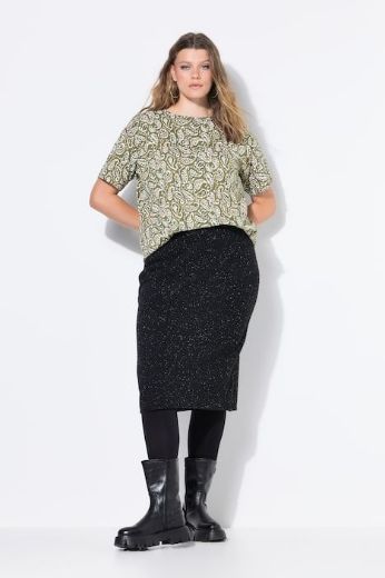 Moda za polnejše Suknja pletena plus velikost, xxl, Ulla Popken in Johann Popken (JP1880)