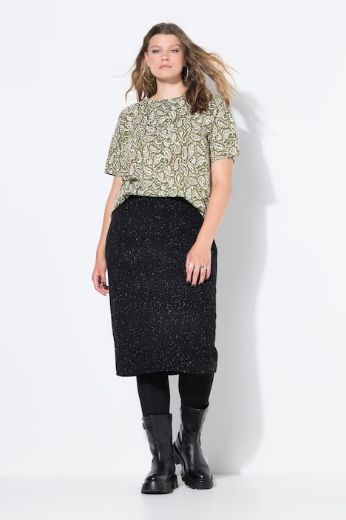 Moda za polnejše Suknja pletena plus velikost, xxl, Ulla Popken in Johann Popken (JP1880)