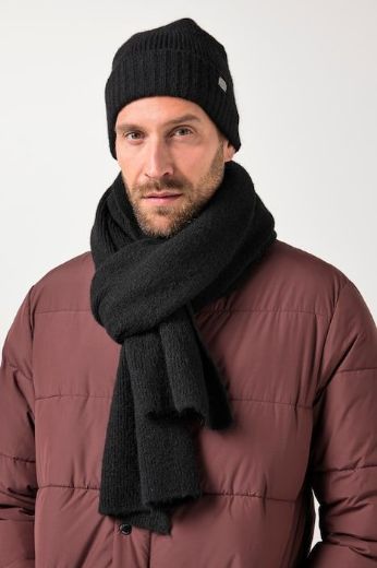 Moda za polnejše Kapa pletena plus velikost, xxl, Ulla Popken in Johann Popken (JP1880)